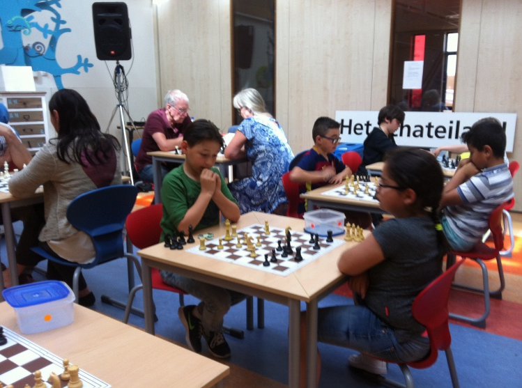 Op basisschool Het Schateiland werd de kiem gelegd voor het Utrechtse schaakproject.