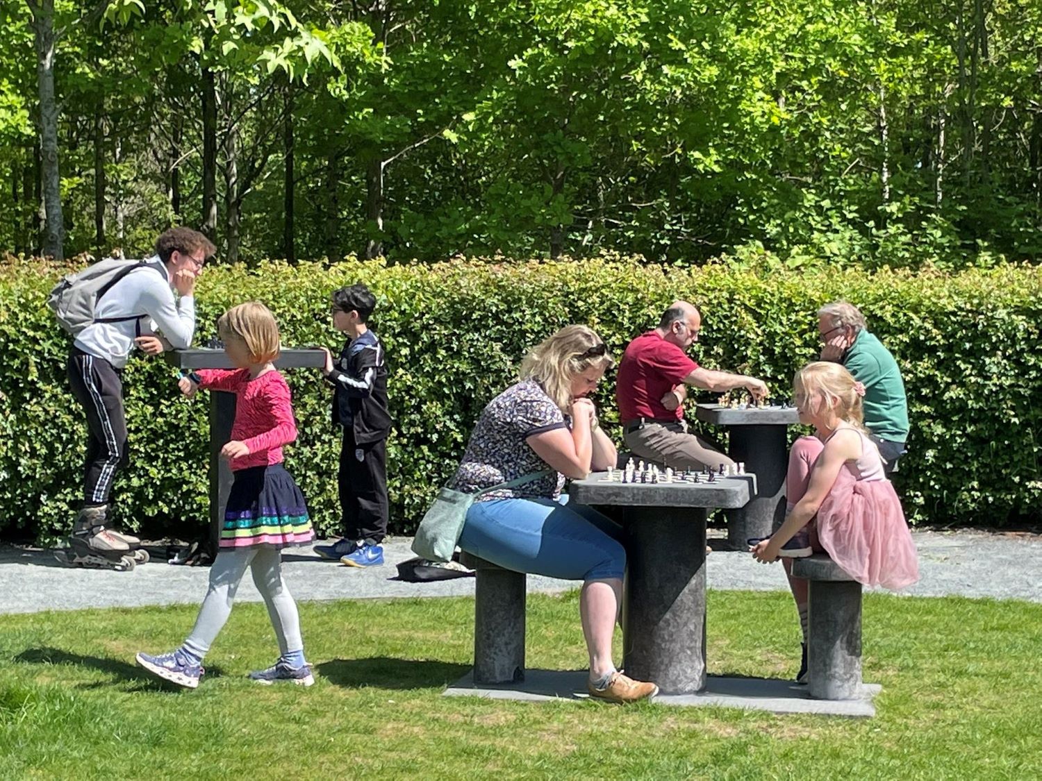 Urban Chess in het Máximapark