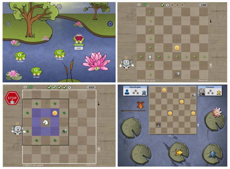 online spelletjes om kinderen de schaakstukken te leren